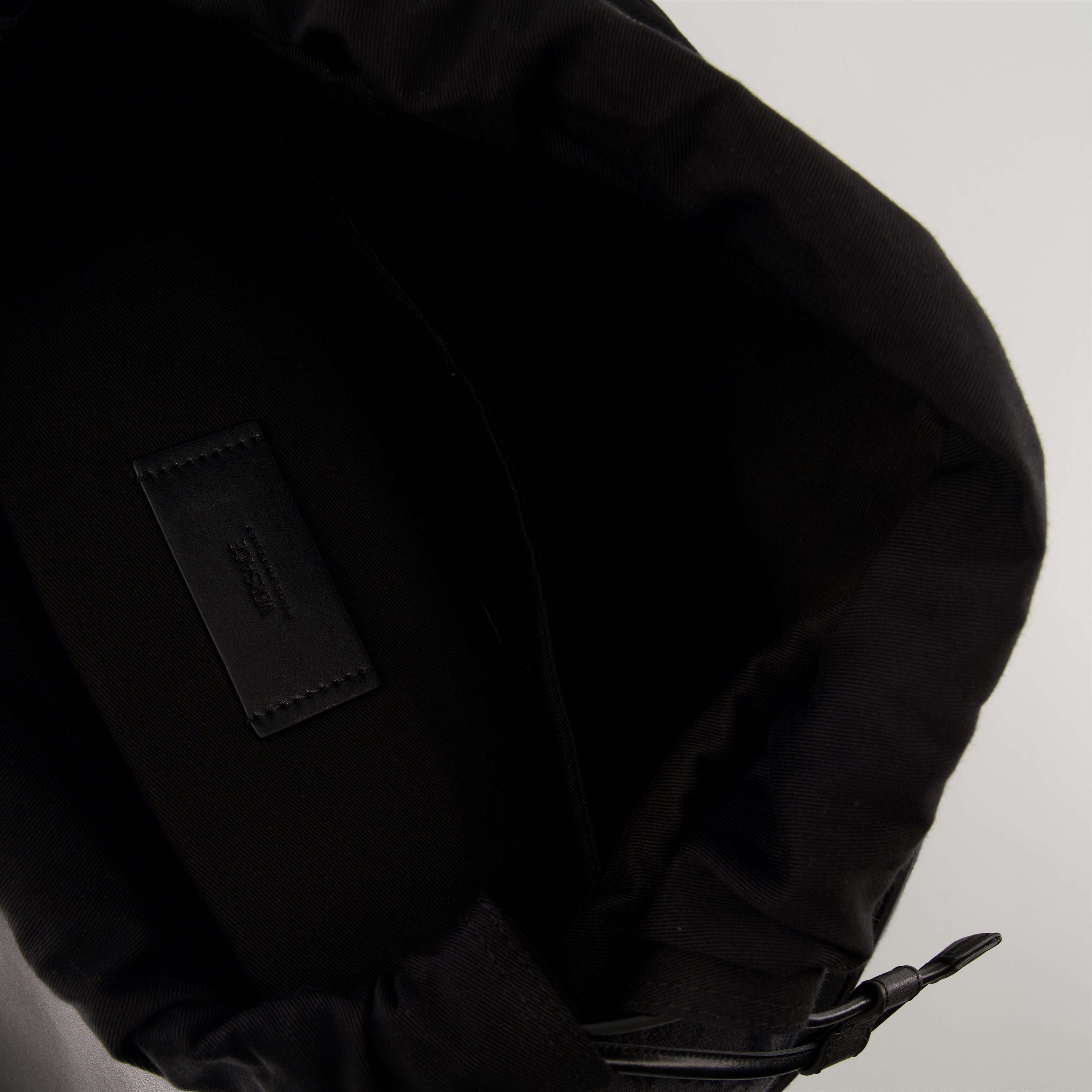 Backpacks Barocco Backpack Versace Black Homme