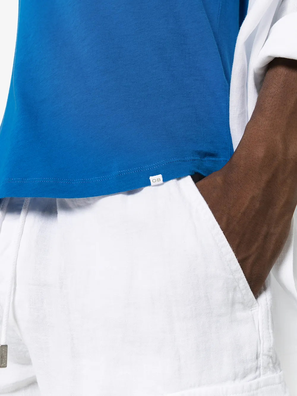 T-shirts T-shirt OB-T Orlebar Brown Bleu foncé Homme