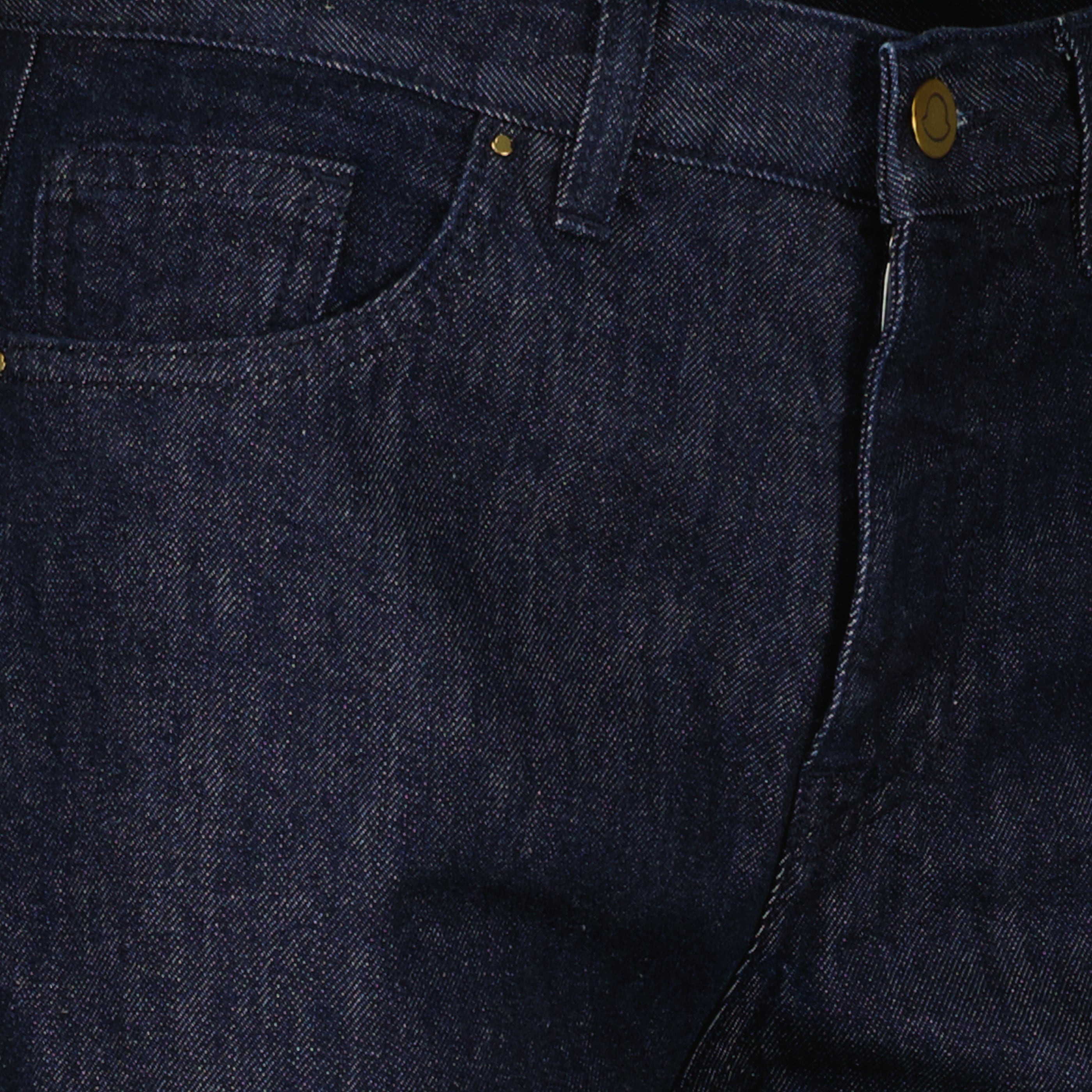 Pantalons 블루 진 Moncler Bleu Femme