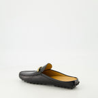 Offene schuhe Gommino Loafers Tod's Schwarz Femme
