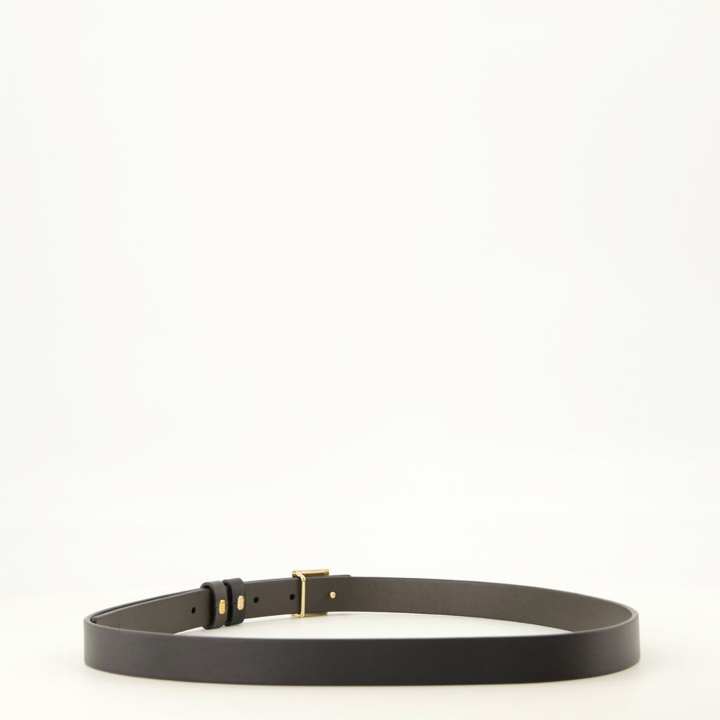 Ceintures リバーシブルFFベルト ブラック Fendi Noir Femme