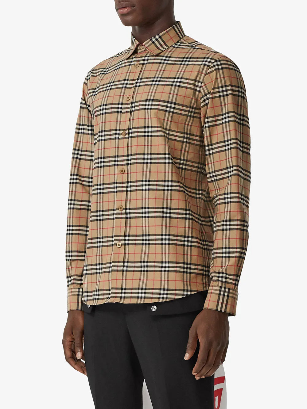 Camicia a quadri Simpson Burberry Uomo – myCompañero