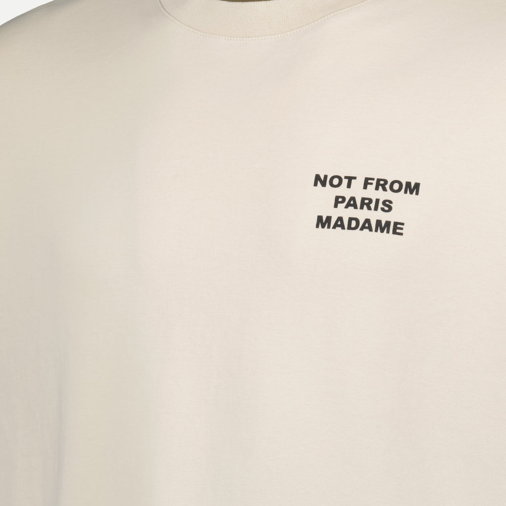 T-shirts Beige Slogan T-Shirt Drole De Monsieur Beige Men