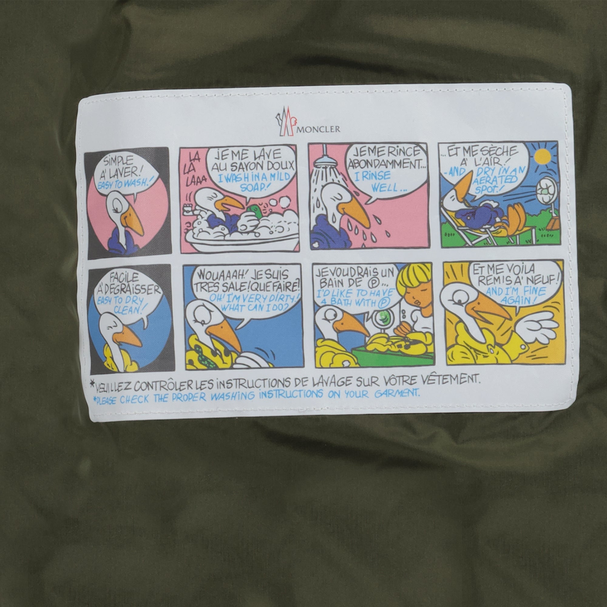 Manteaux Najan Daunenjacke Moncler Kaki Homme