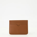 Imagen del portador de tarjetas AMI de corazón marrón de la marca Ami PARIS para Unisex - Temporada Primavera-Verano 2026 - Vista Trasera