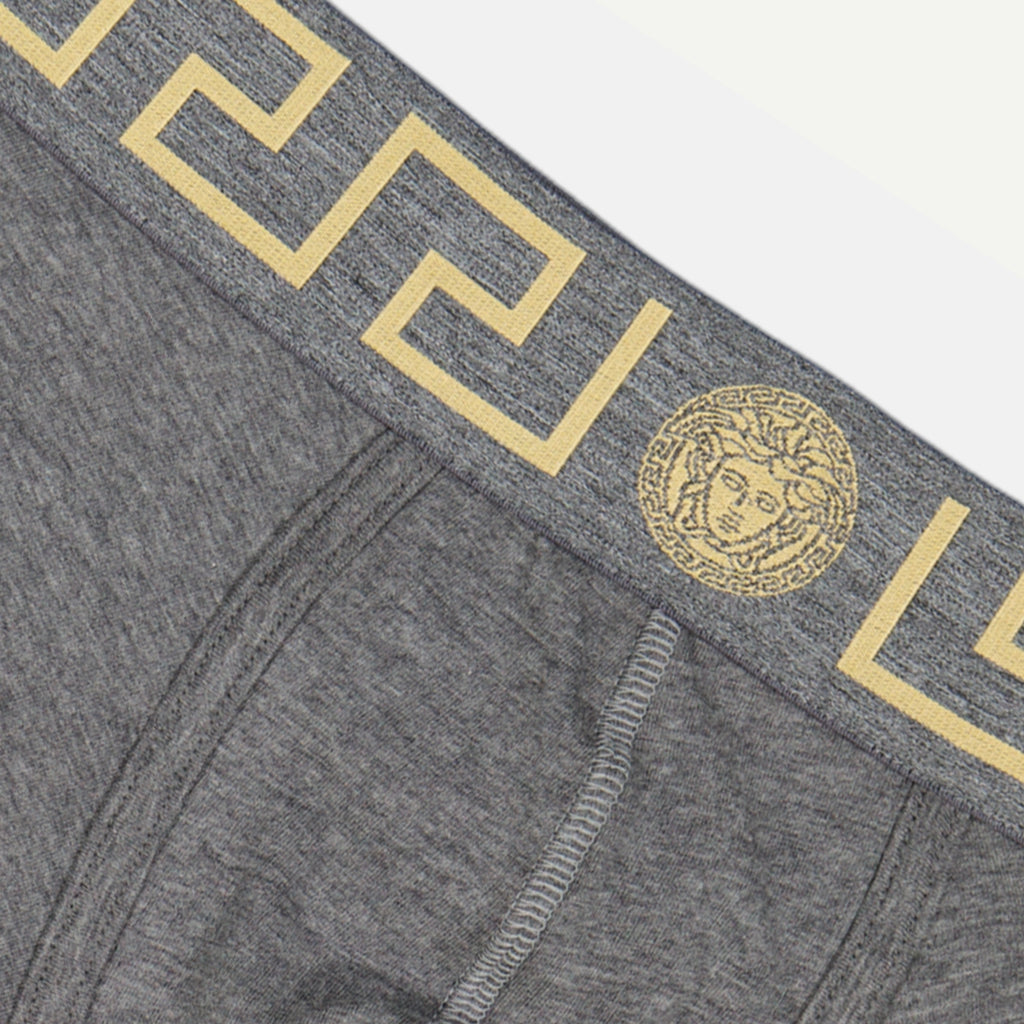 Sous-vêtements et homewear Boxer Medusa long Versace Gris Homme