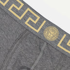 Sous-vêtements et homewear Boxer Medusa long Versace Gris Homme