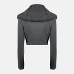 Imagen del artículo Chaqueta corta G-Olden gris de la marca Diesel para Mujer - Temporada Primavera-Verano 2026 - Vista Trasera
