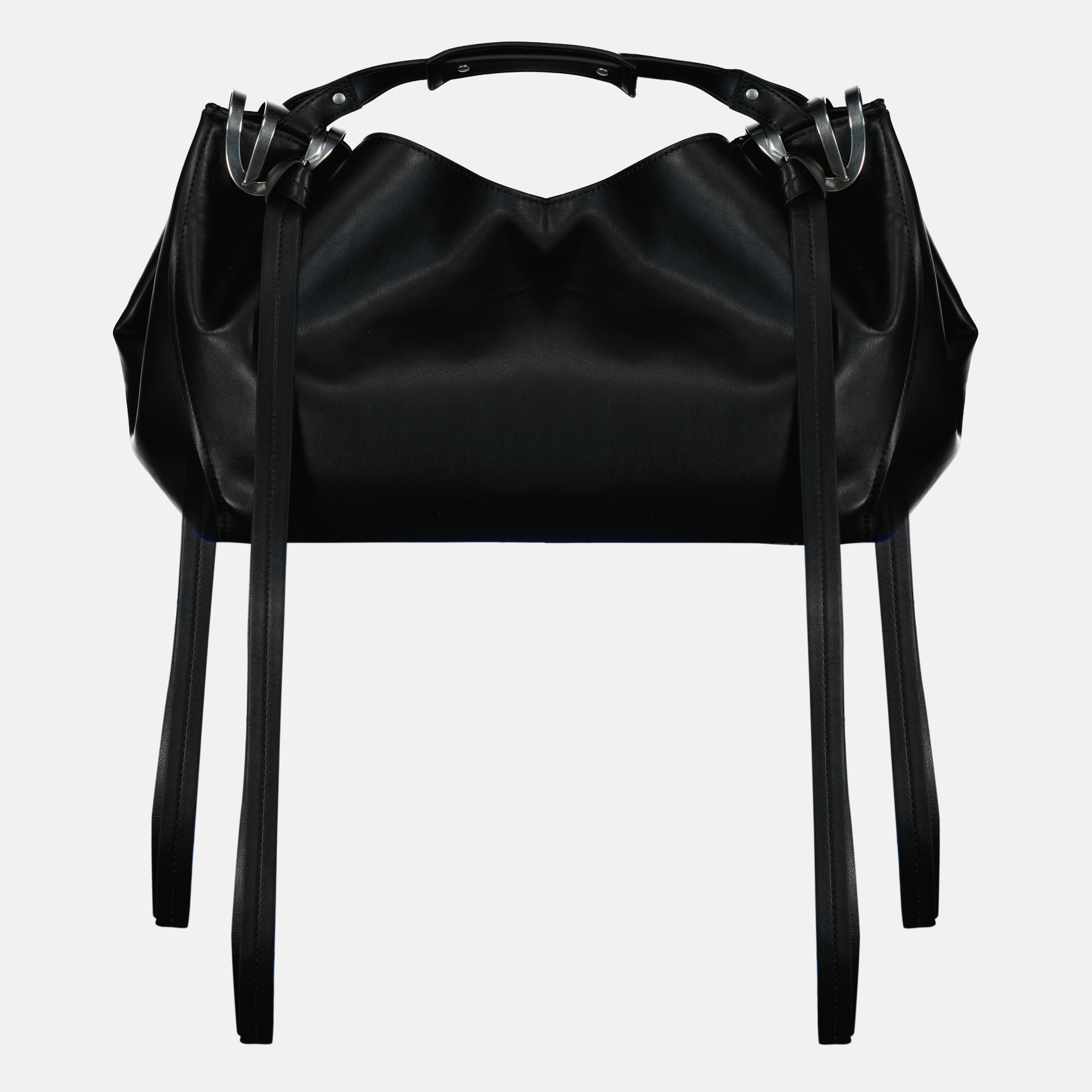 Image de l'article Sac Knot-D noir de la marque Diesel pour Femme - Saison Printemps-Été 2026 - Vue de Dos