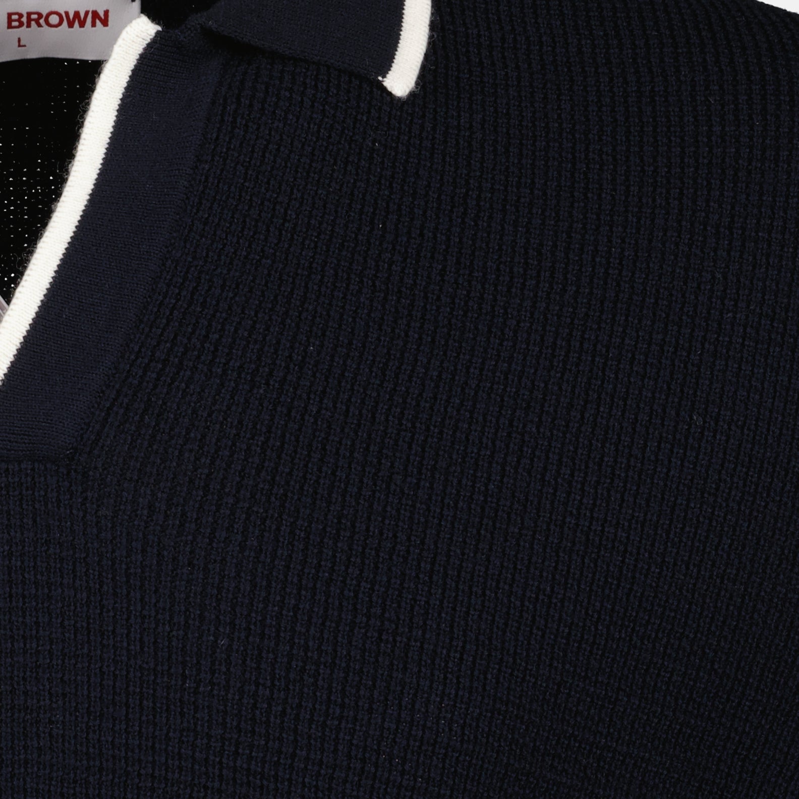 Polos Polo Horton Orlebar Brown Bleu Homme