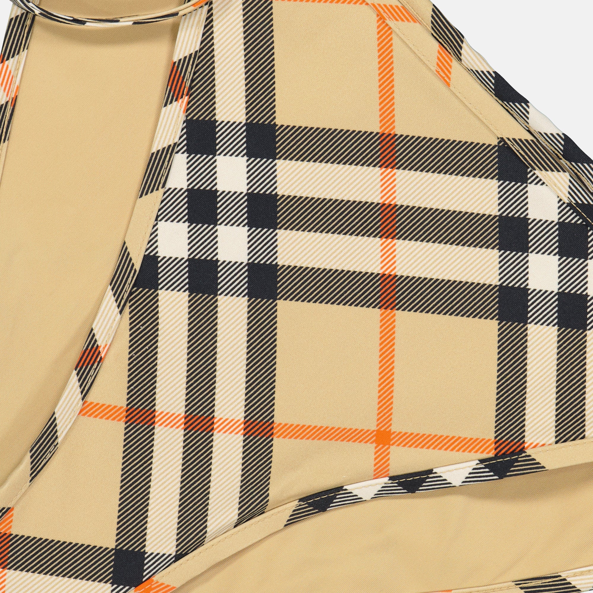 Beachwear Bas de bikini à carreaux Burberry Beige Femme