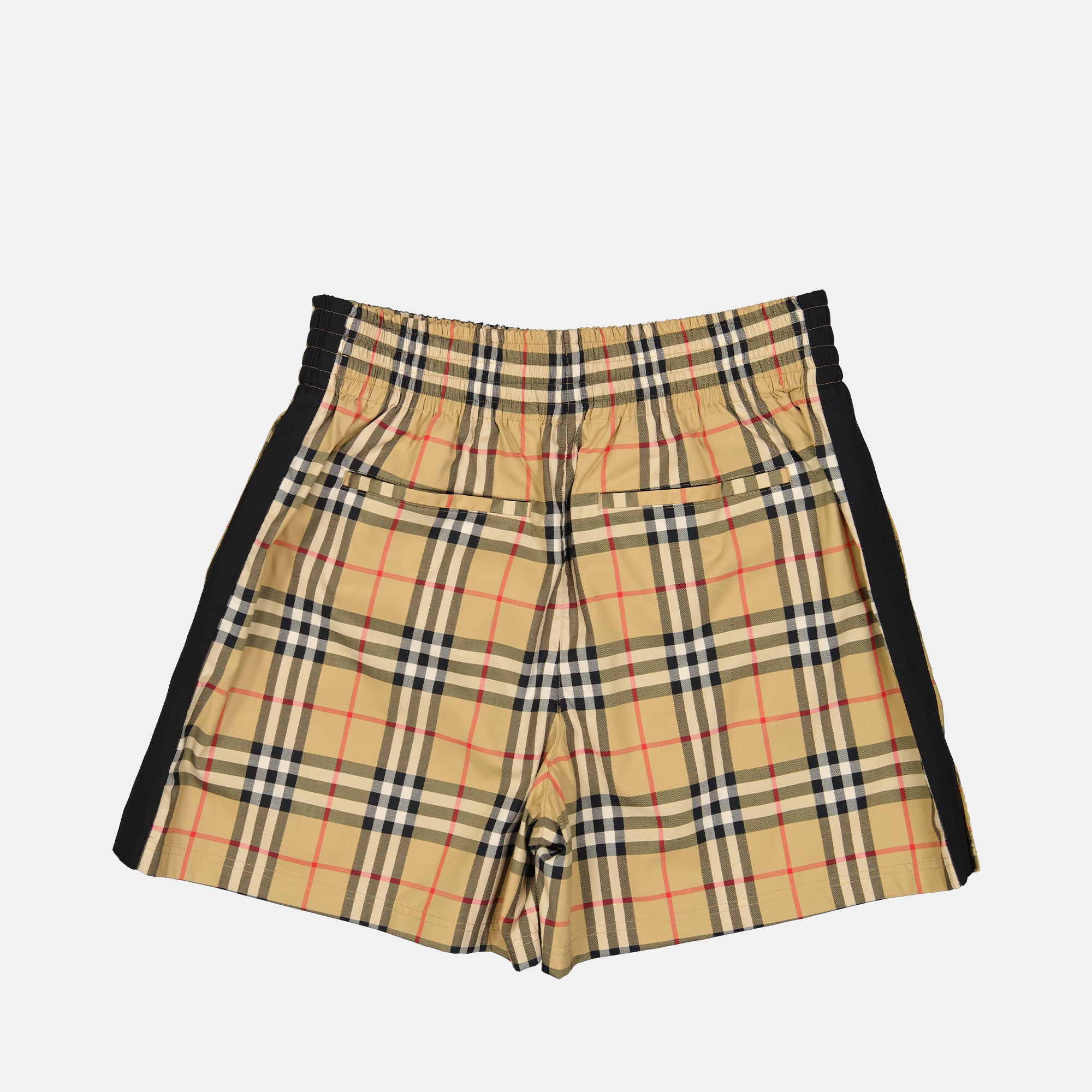 Shorts Short à carreaux Burberry Beige Femme