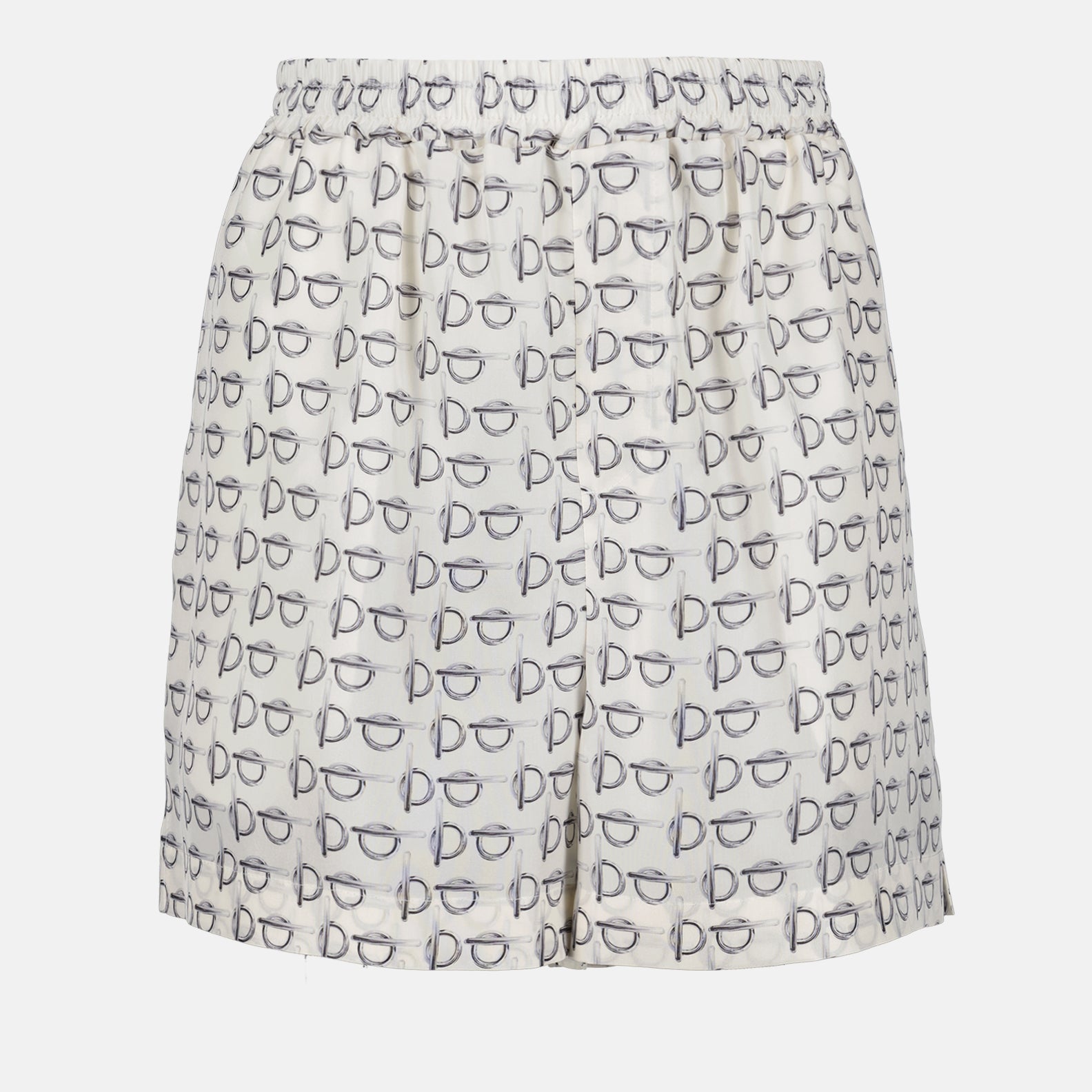 Shorts Silk B Shorts Burberry Gray Women