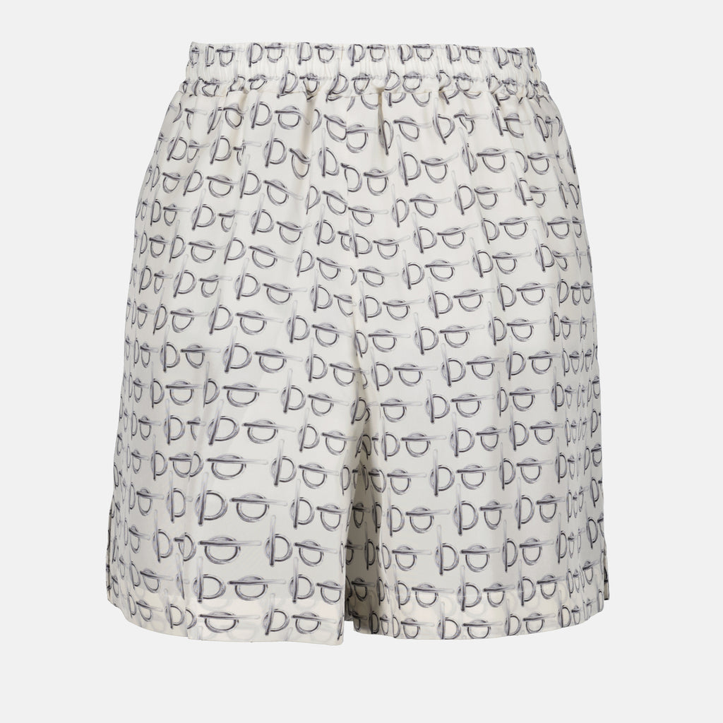 Shorts Silk B Shorts Burberry Gray Women