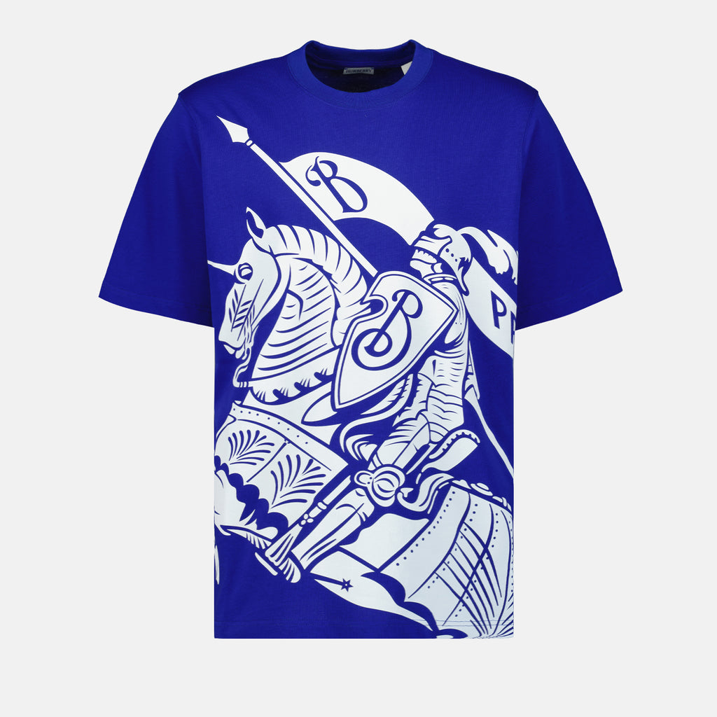 Camisetas T-shirt Cavalier EKD Burberry Azul Homme