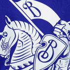 Camisetas T-shirt Cavalier EKD Burberry Azul Homme