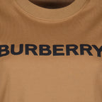 Camisetas T-shirt à logo Burberry Marrom Femme
