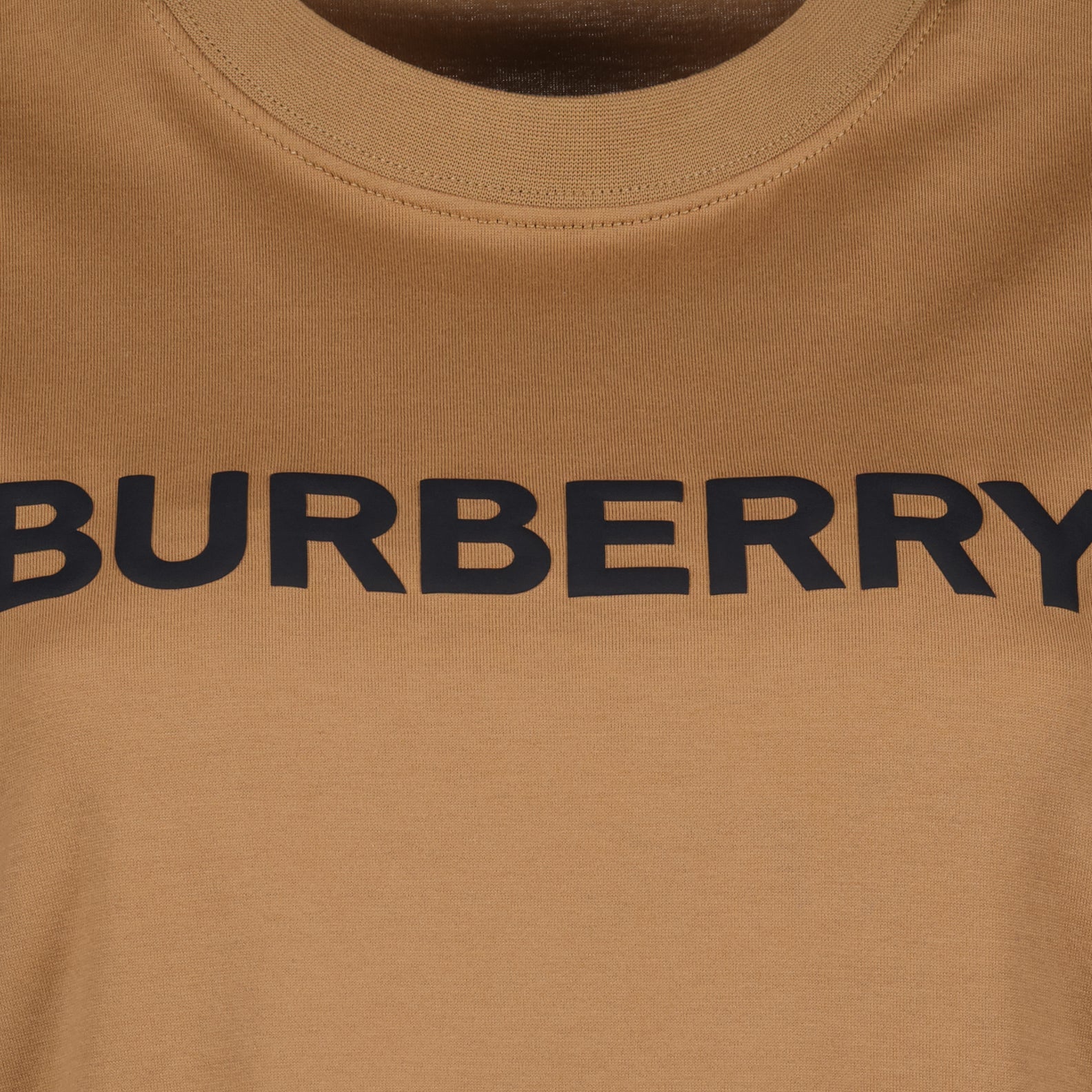 Camisetas T-shirt à logo Burberry Marrom Femme