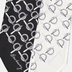 Schals und handschuhe Foulard réversible B Burberry Grau Femme