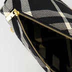 Sacs bandoulière Sac messenger Shield Burberry Noir Femme