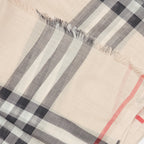 Sciarpe e guanti Châle à carreaux Burberry Beige Unisex
