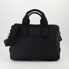 Sports and travel bags Checkered briefcase Burberry Black Man