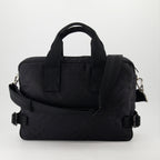 Sports and travel bags Checkered briefcase Burberry Black Man