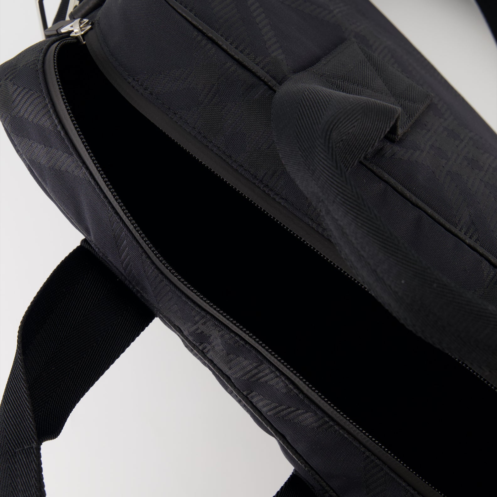 Borse sportive e da viaggio Porte-documents à carreaux Burberry Nero Homme