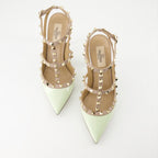 Pumps Escarpins Rockstud Valentino Garavani Grün Femme