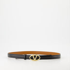 Cinture Ceinture VLogo The Bold Valentino Garavani Nero Femme