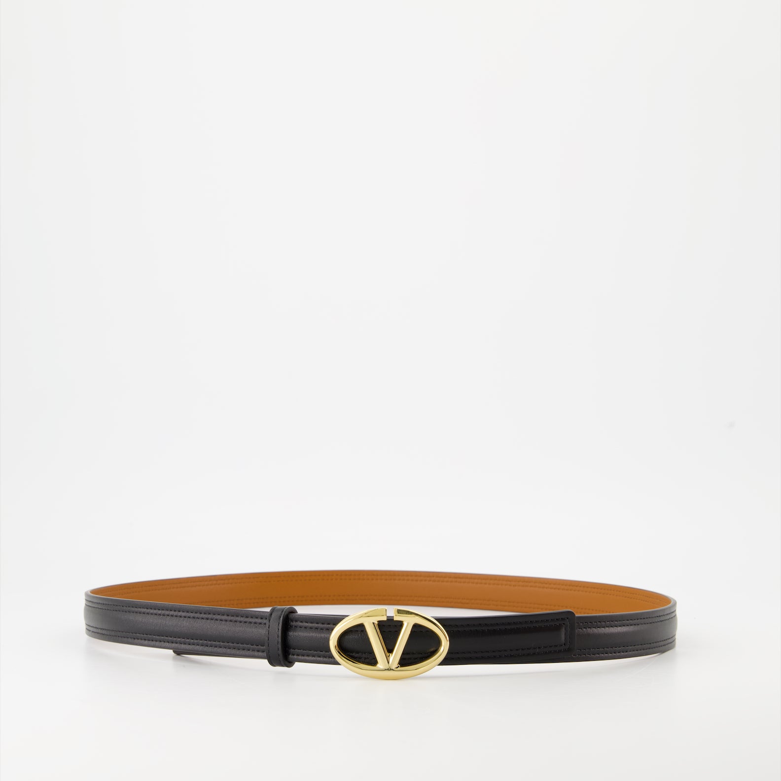 Cinture Ceinture VLogo The Bold Valentino Garavani Nero Femme