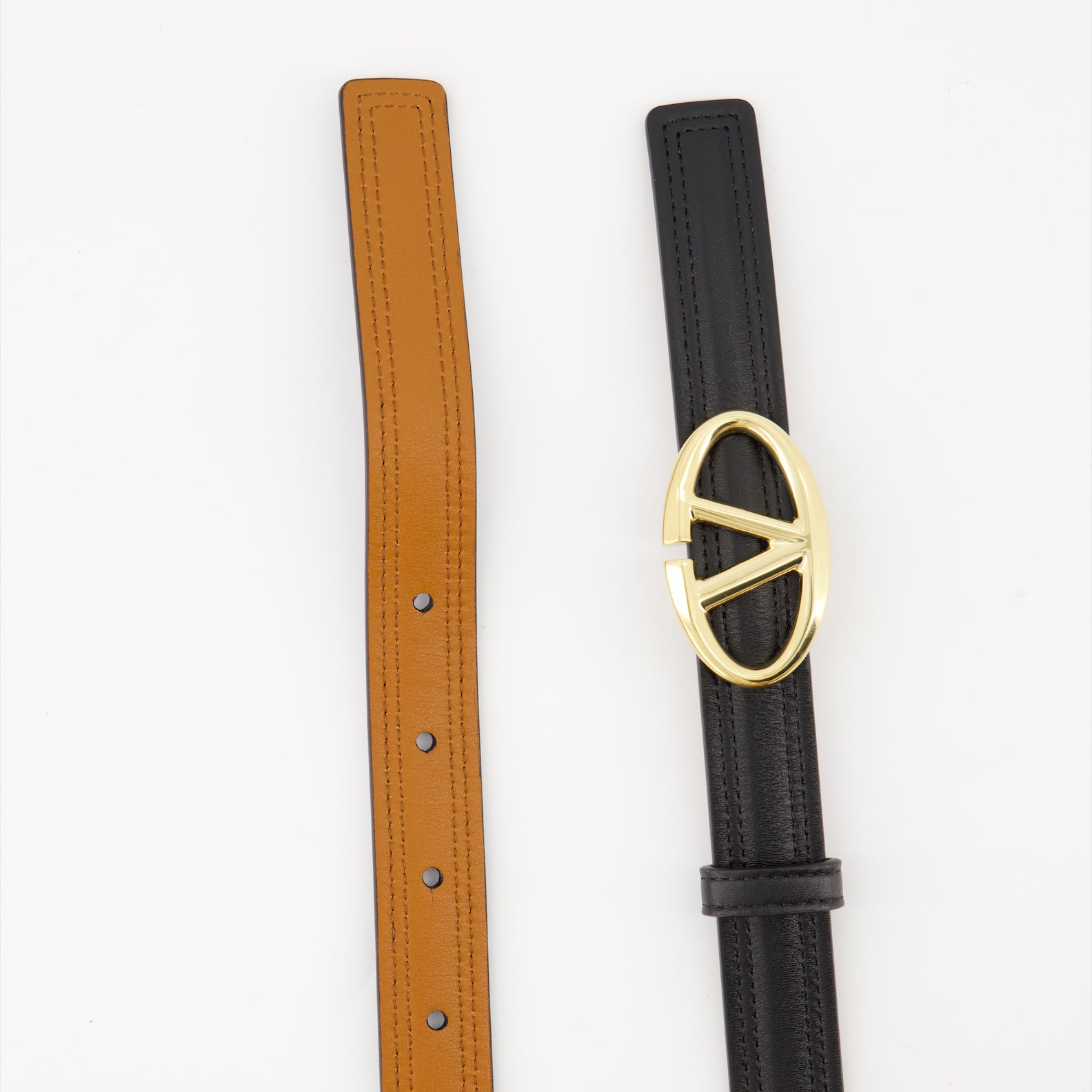 Cinture Ceinture VLogo The Bold Valentino Garavani Nero Femme