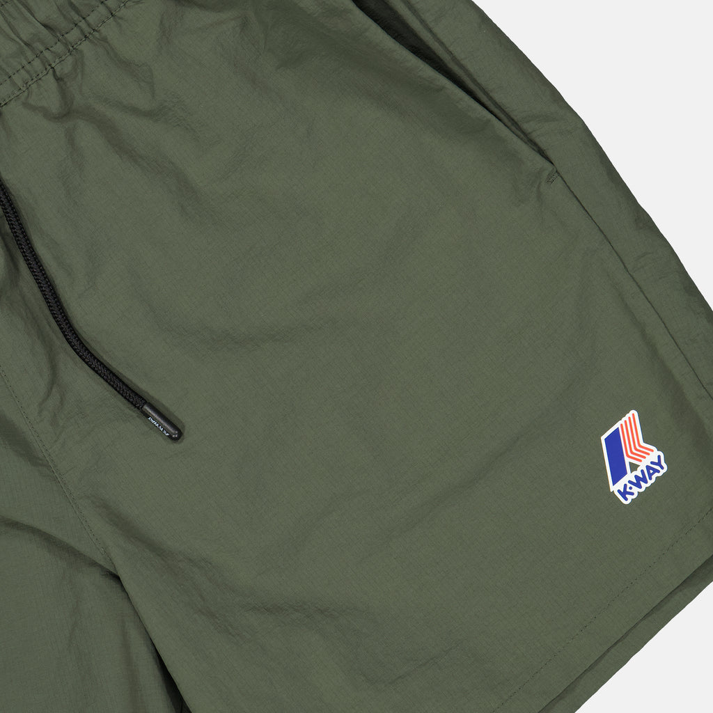 Beachwear Le Vrai 3.0 Olivier Swim Shorts K-Way Khaki Man