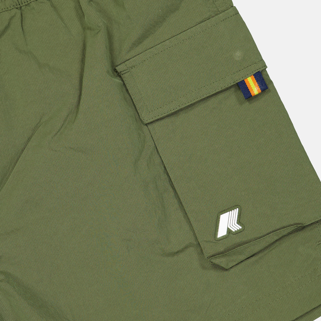 Beachwear Mellow Swim Shorts K-Way Khaki Homme
