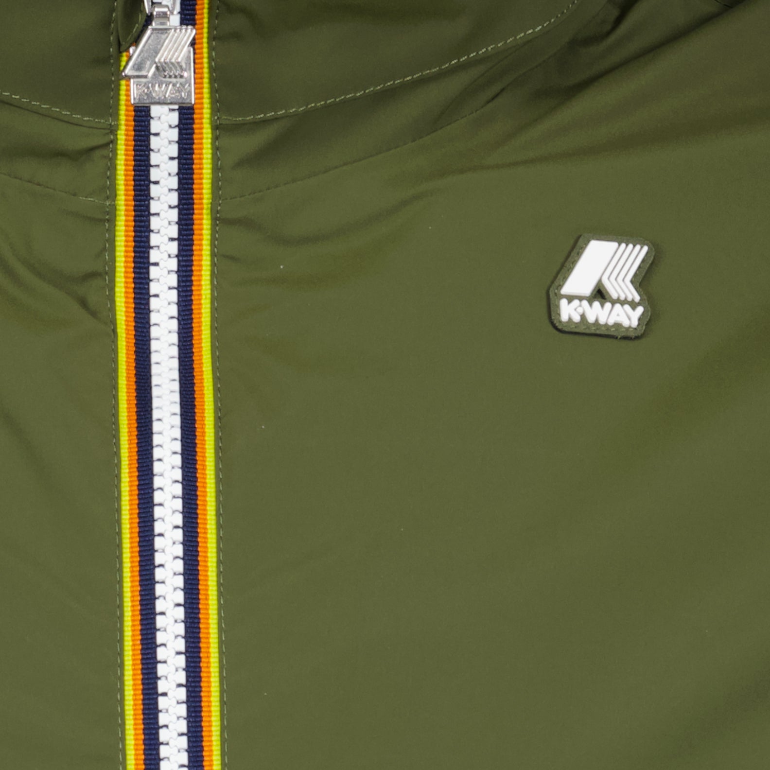 Vestes Veste coupe-vent Amaury K-Way Kaki Homme