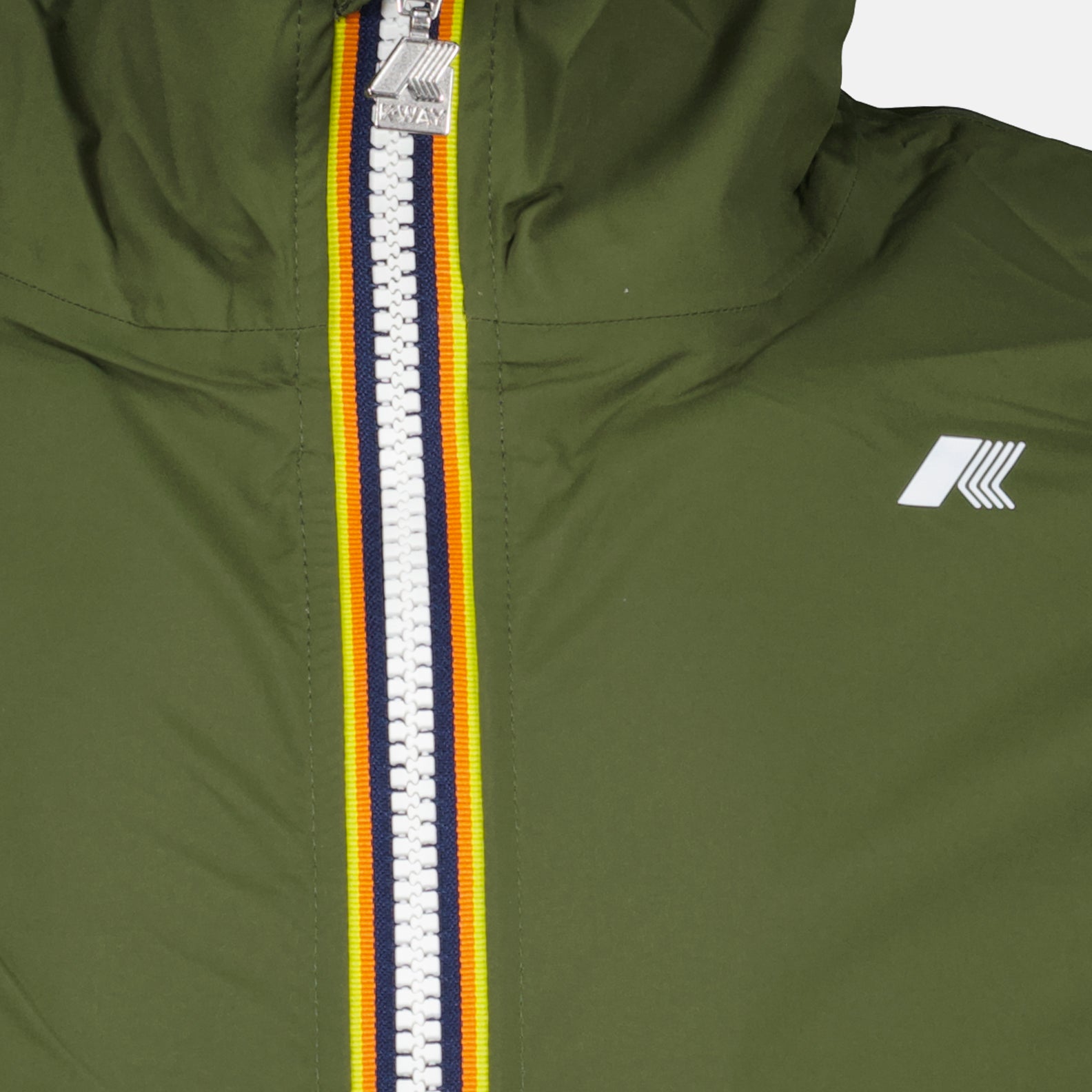 Vestes Veste Jack Eco Stretch Dot K-Way Kaki Homme