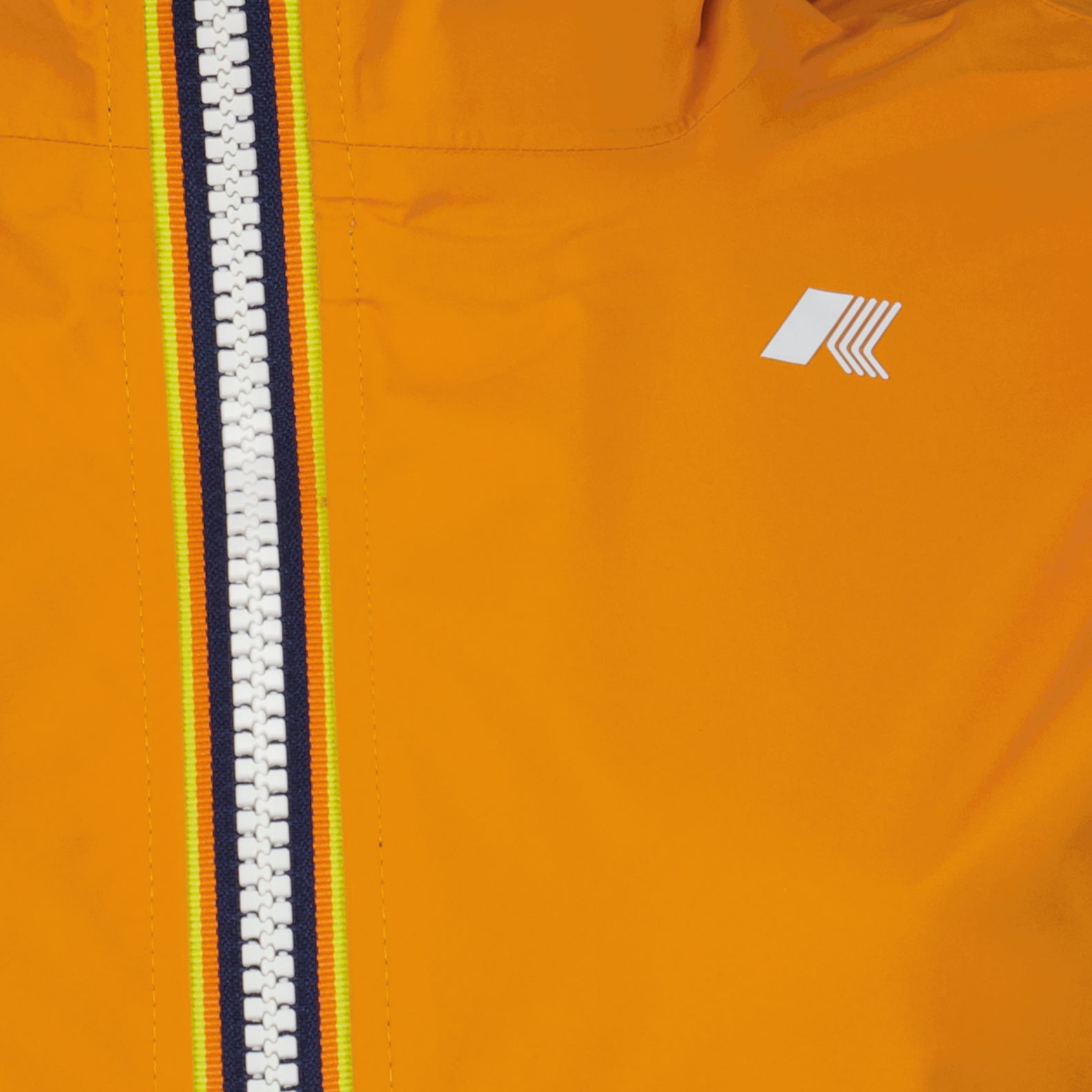 Vestes Veste Jack Eco Stretch Dot K-Way Orange Homme