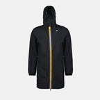 코트 토마스 에코 스트레치 도트 롱 자켓 K-Way 검은색 Homme