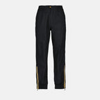 Calças Calças Leopold K-Way Preto Homme