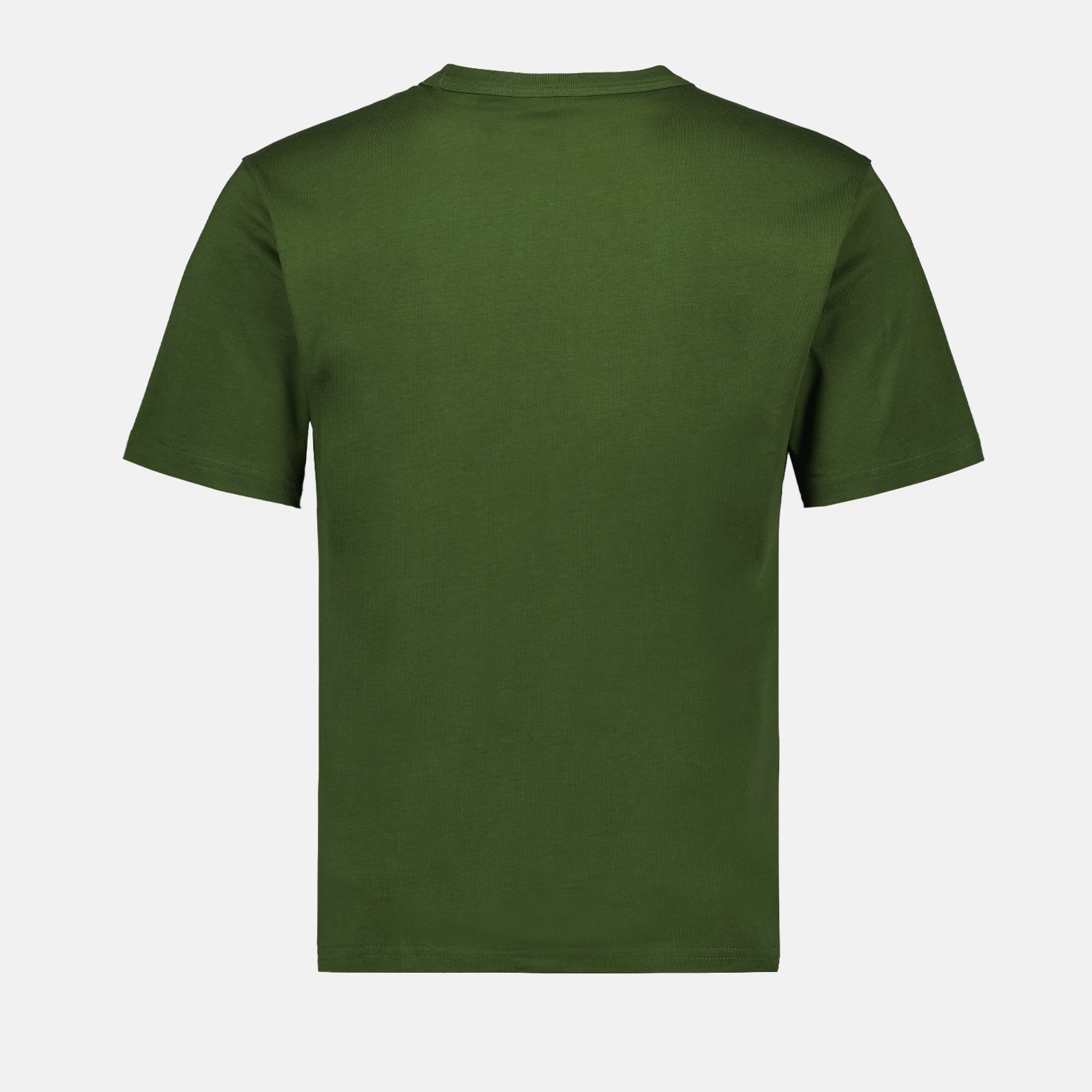 티셔츠 고스트 레터링 티셔츠 K-Way 카키색 옷감 Homme