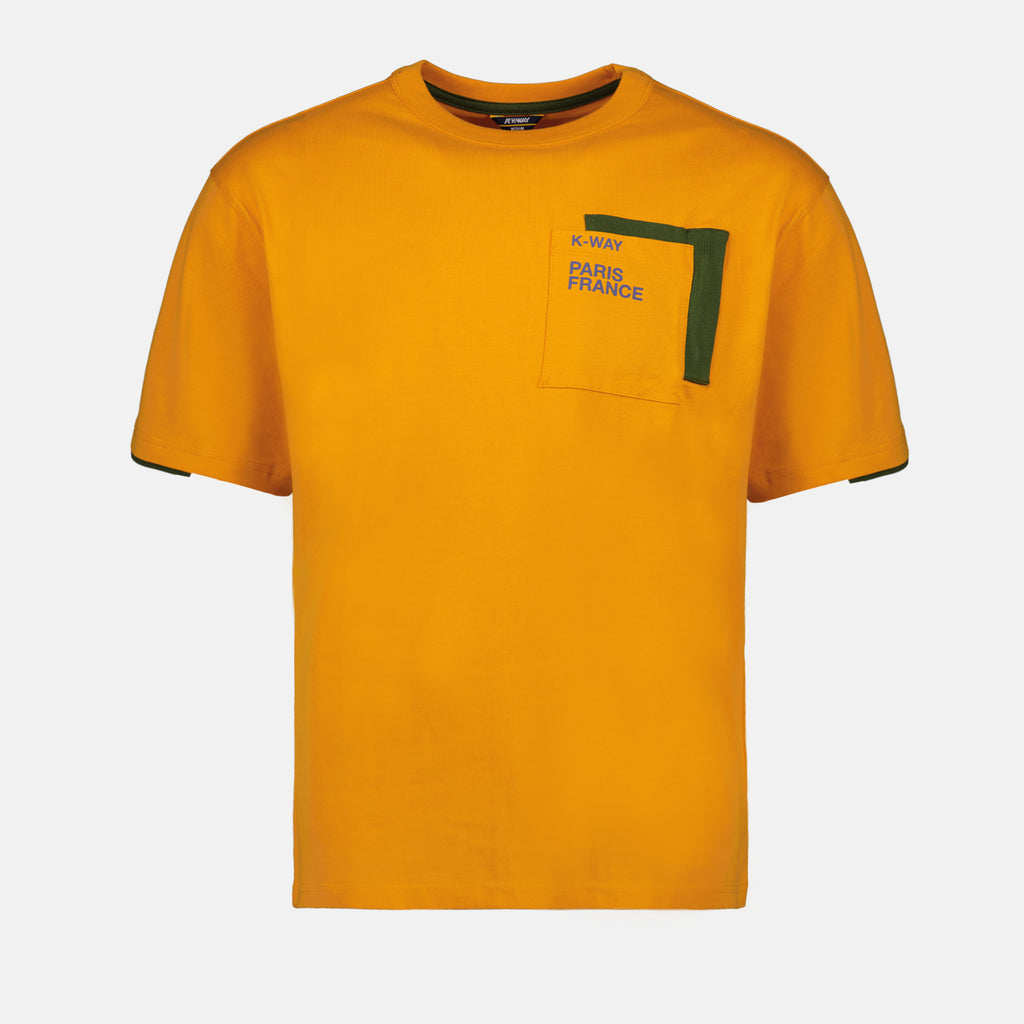 Camisetas T-shirt Pocket Phantom K-Way Laranja Homme