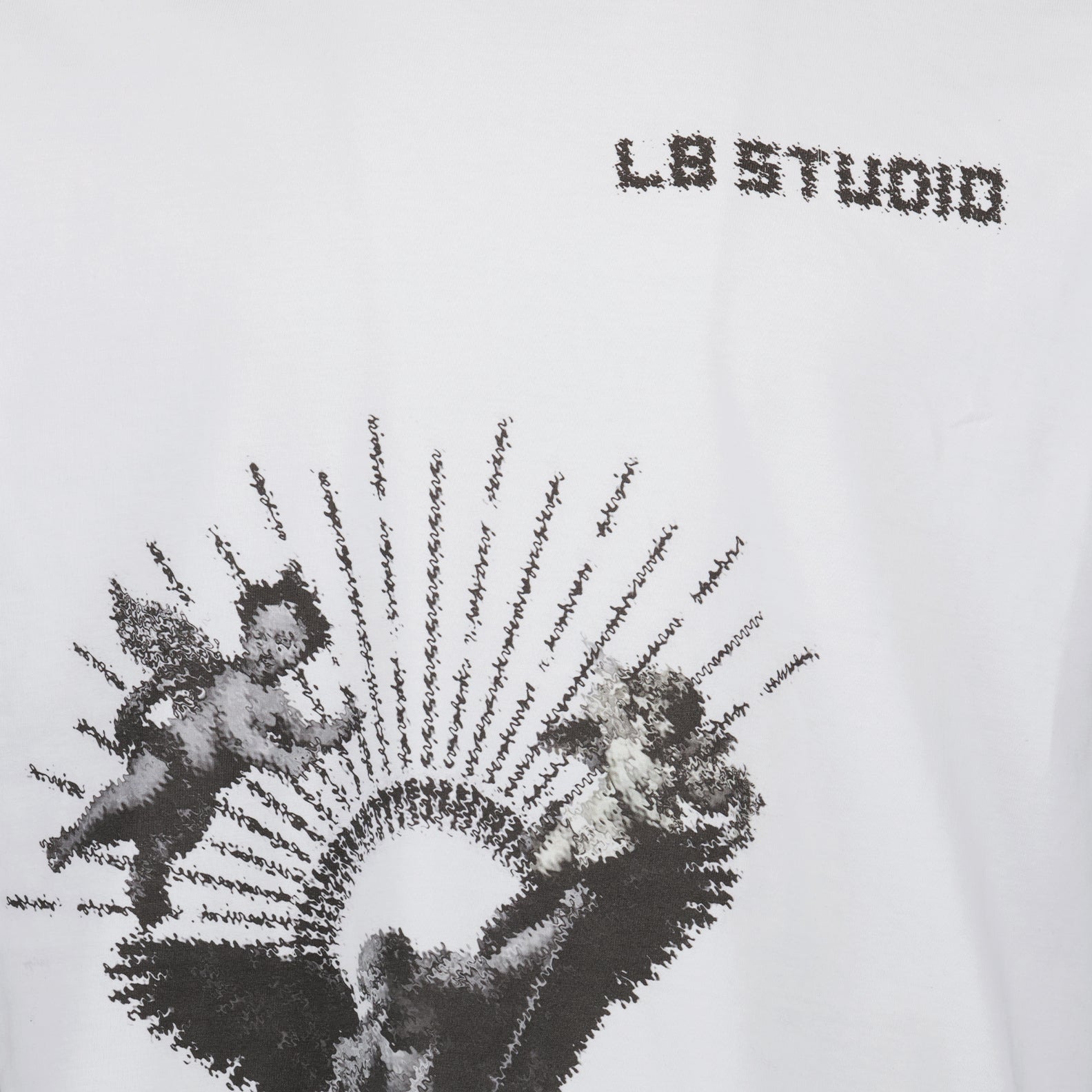 T-shirts T-shirt Sculture L8 Studio Blanc Homme