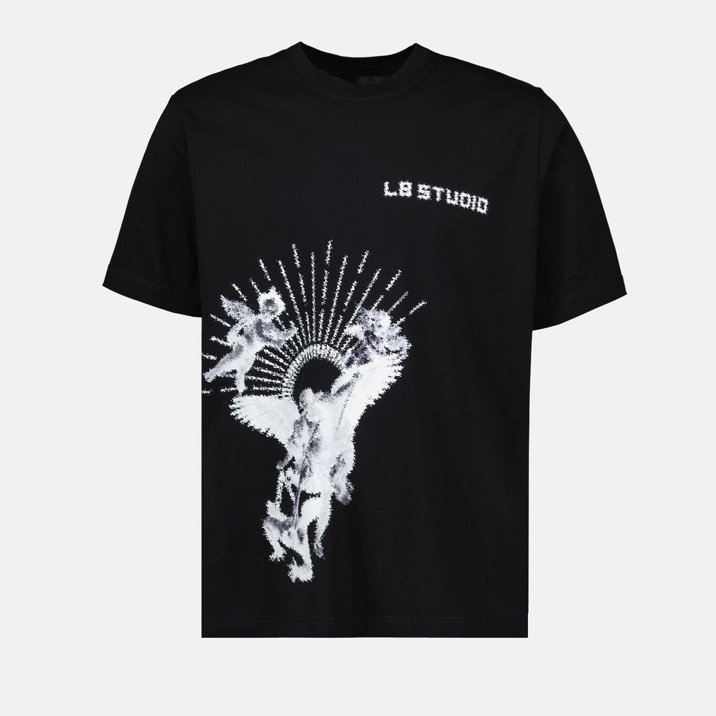 T-Shirts T-shirt Sculture L8 Studio Schwarz Homme