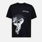 T-Shirts T-shirt Sculture L8 Studio Schwarz Homme