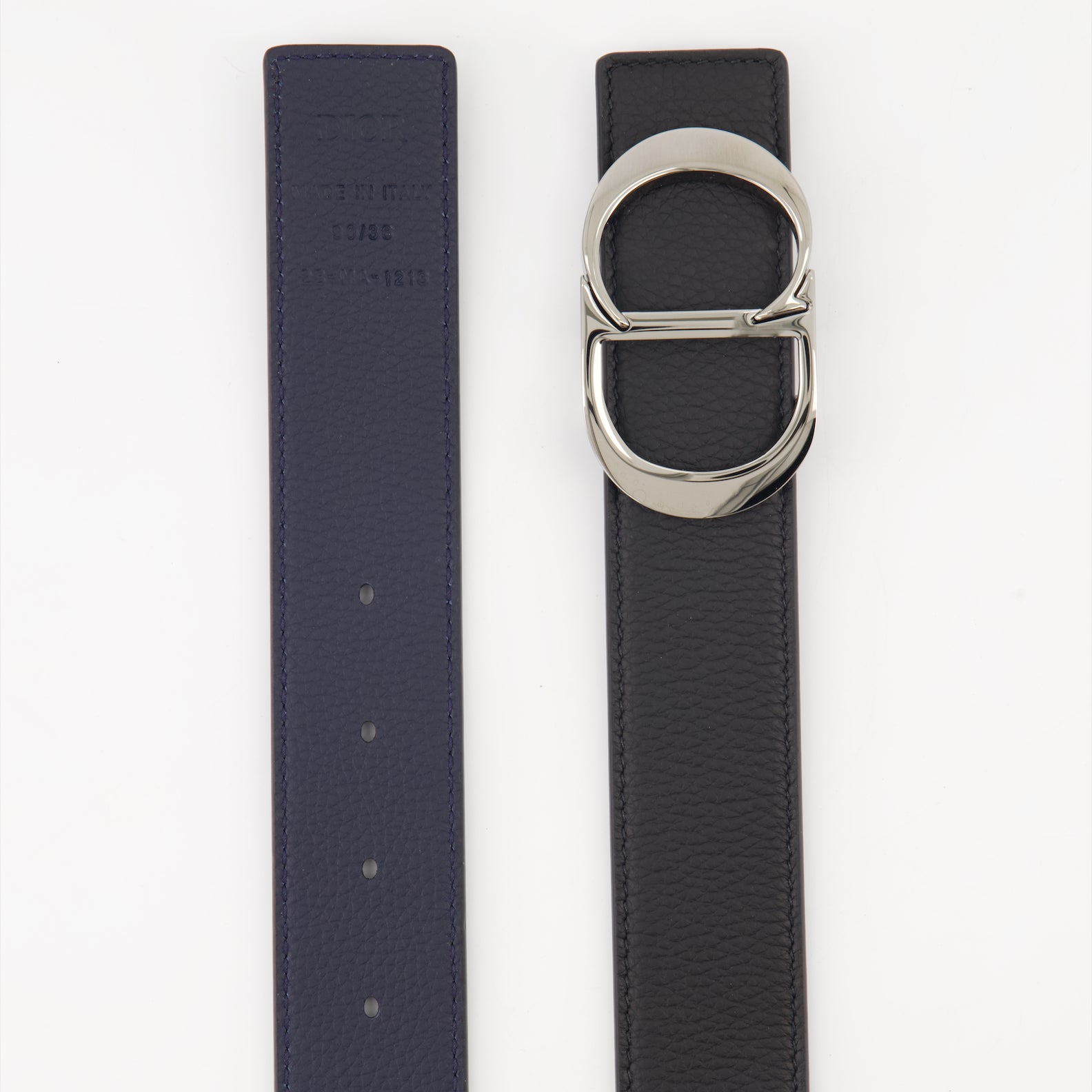 Cinture Ceinture CD réversible Dior Nero Homme