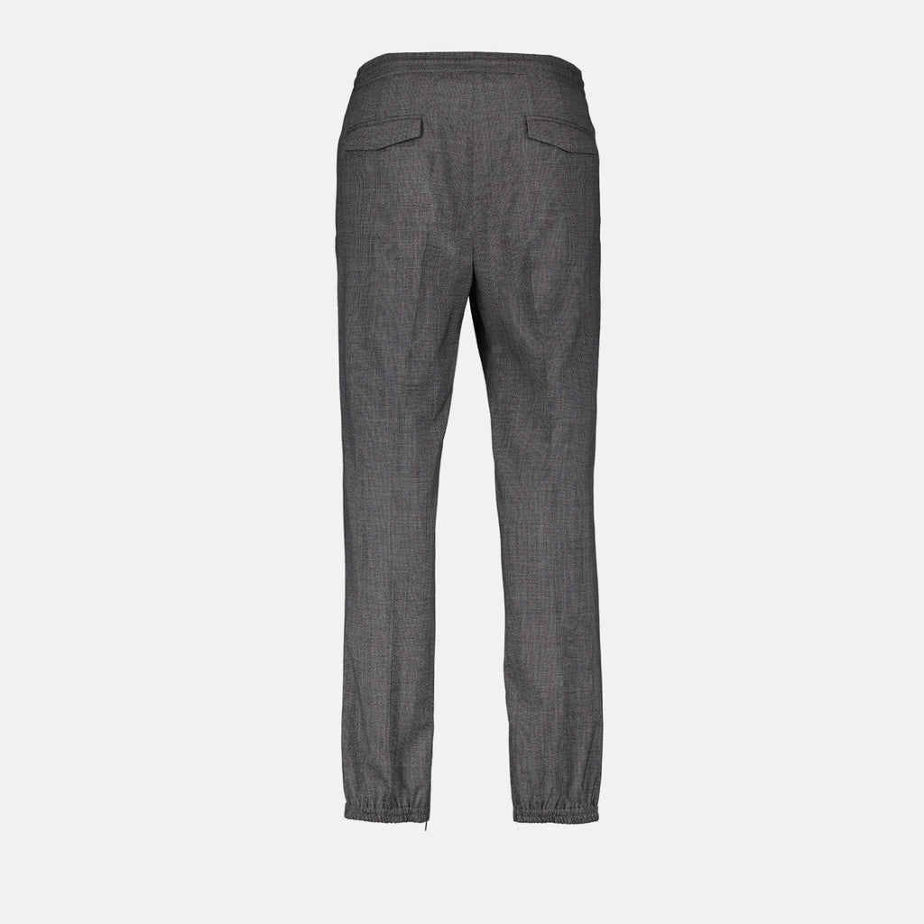 Pants Wool jogging pants Dior Black Man