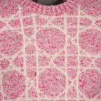 Knitwear Pull Cannage Dior Pink Homme