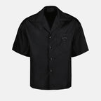 Hemden Chemise en Re-Nylon Prada Schwarz Homme