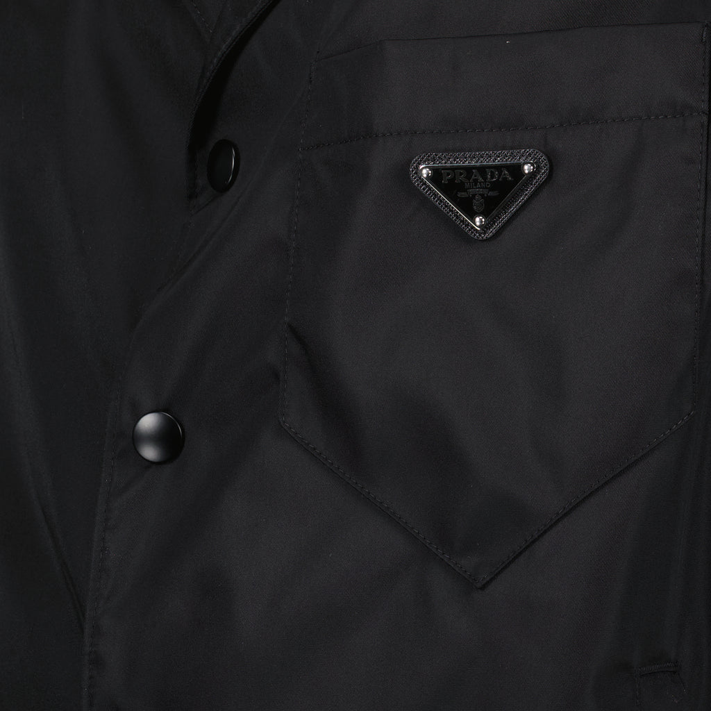 Hemden Chemise en Re-Nylon Prada Schwarz Homme