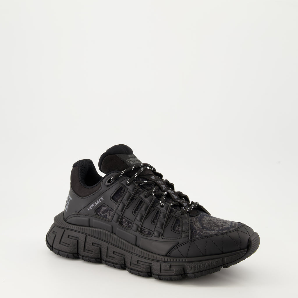 Sneakers Baskets Trigreca Versace Black Homme